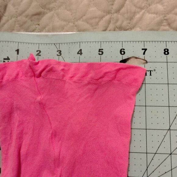 Childs Pink Witch Print Tights Toddler 4T Halloween - Picture 3 of 5